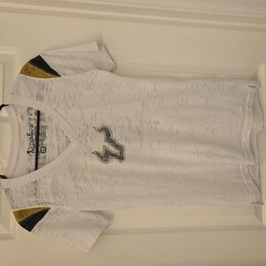 Pressbox USF White Shirt Size L